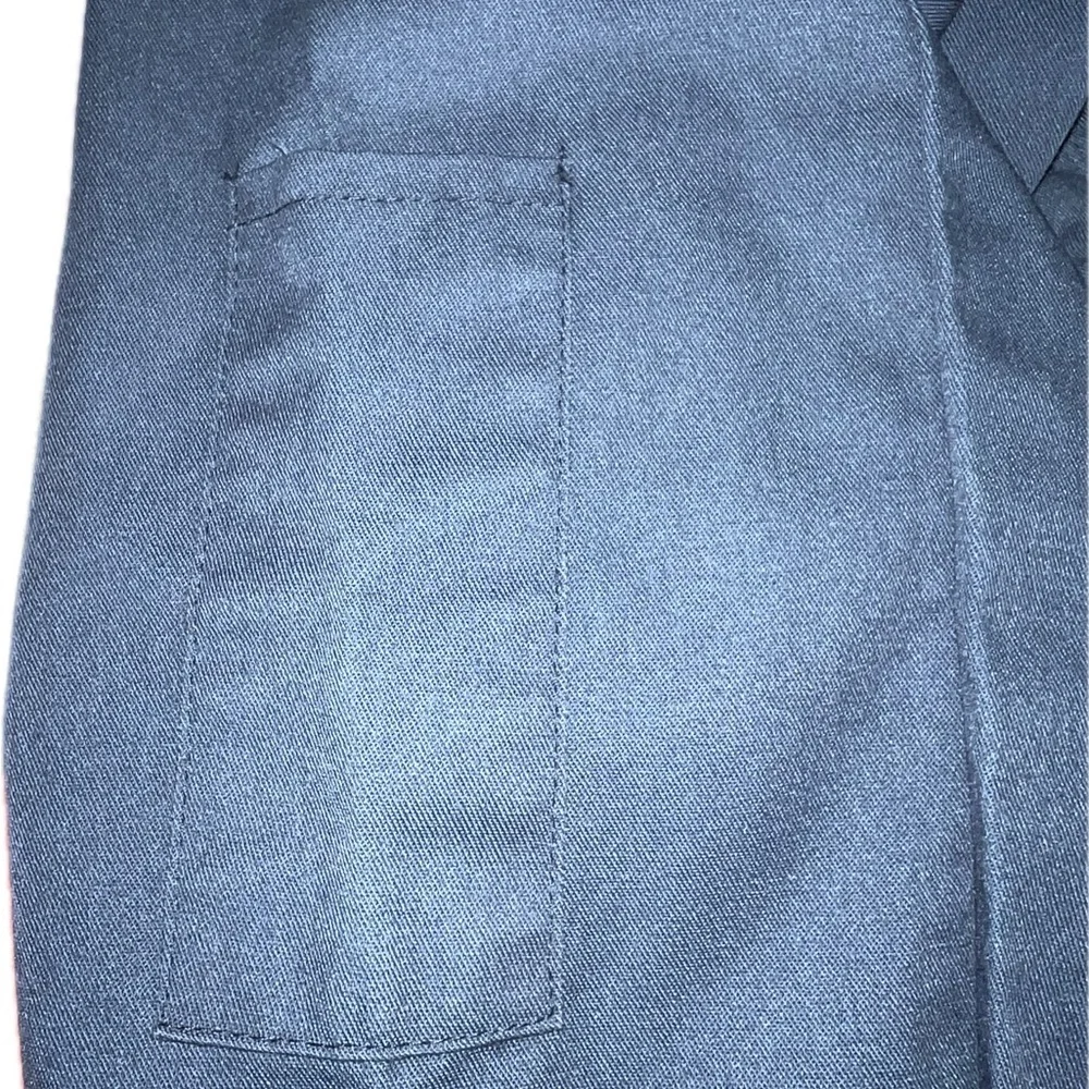 Vintage Dickies Coveralls Mens Blue Twill Zip Jumpsuit Mechanic Workwear 42 Tall - Picture 3 of 10